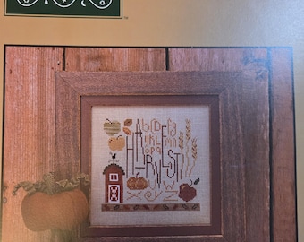 Bent Creek Harvest Cross Stitch Pattern. Free Shipping. Used Condition.