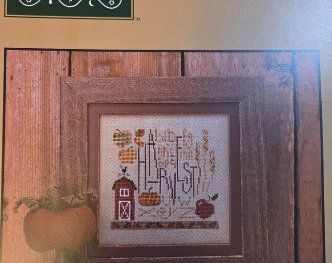 Bent Creek Harvest Cross Stitch Pattern. Free Shipping. Used Condition.