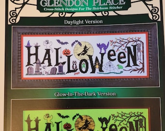 Glendon Place Boo from the Crew Cross Stitch Pattern. FREE SHIPPING. Good Condition.