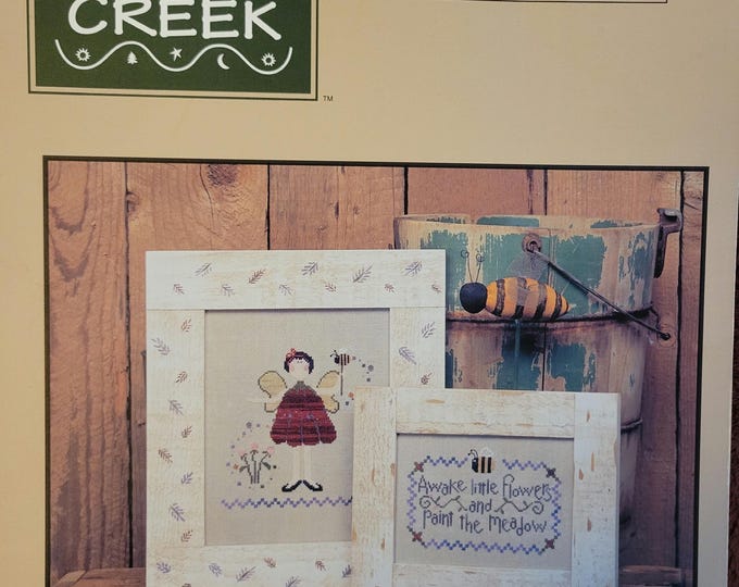 Bent Creek A Pixie for all Seasons - Spring Cross Stitch Pattern. FREE SHIPPING. Used Condition.