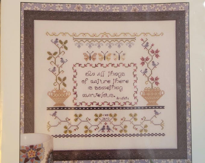 Rosewood Manor Marvelous Nature Cross Stitch Pattern. Good Condition. Free Shipping.