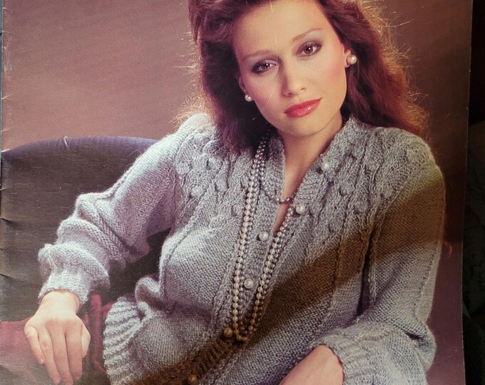 Bernat Alisa Book 535 Knit Pattern. Free Shipping