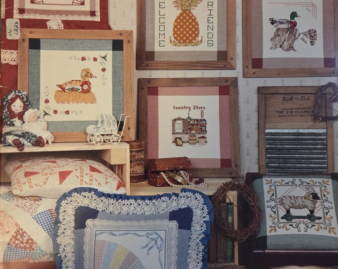 Canterbury Designs Hopscotch Classics Country Edition Two Cross Stitch Pattern. FREE SHIPPING. Used Condition.