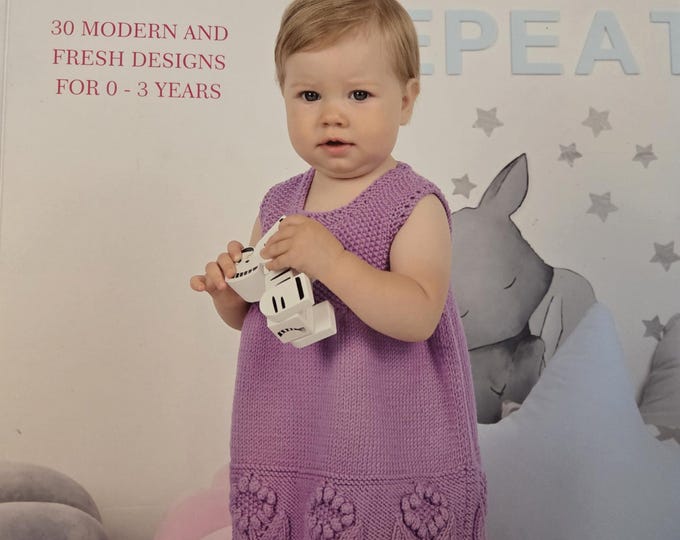 Sweet Knits For Baby Pattern Book. Estate Preowned Like New. FREE SHIPPING.