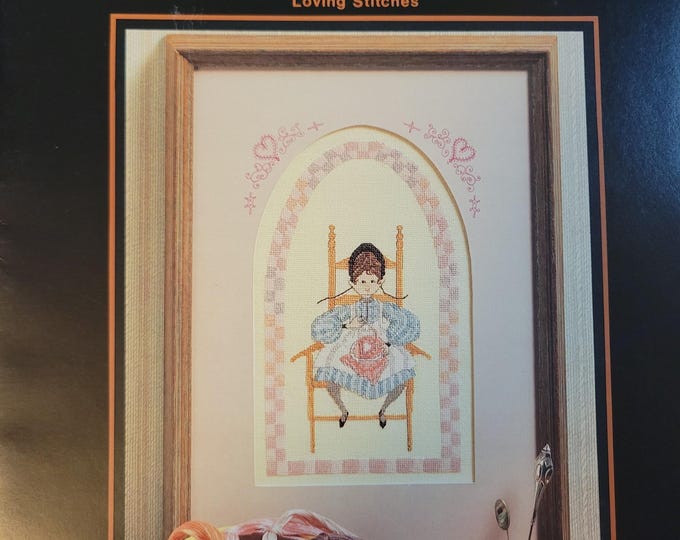 P Buckley Moss Loving Stitches Cross Stitch Pattern. FREE Shipping. Used Condition.