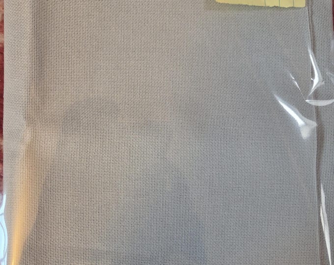 28ct 10x28" Dove Gray Monaco  Linen.FREE SHIPPING.