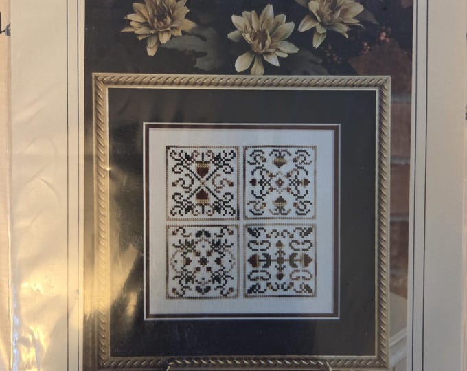 Lindy Jane Designs Acorn Harvest Cross Stitch Pattern. Free Shipping. Good Condition.