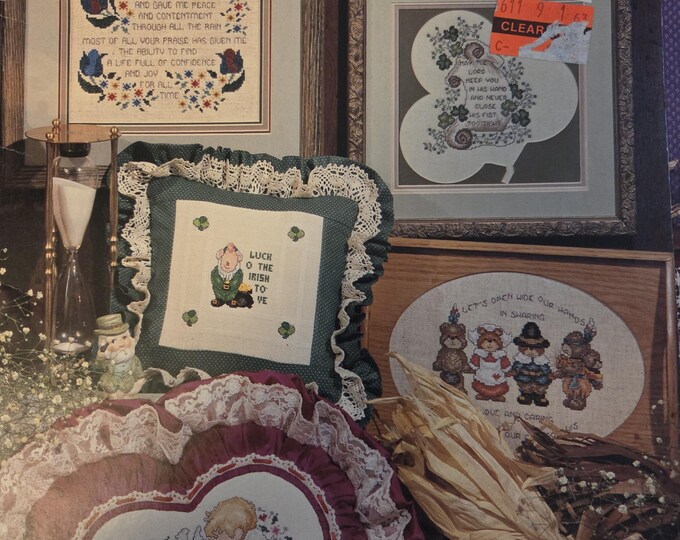 Stoney Creek From Time to Time Cross Stitch Pattern. FREE SHIPPING. Used Condition.