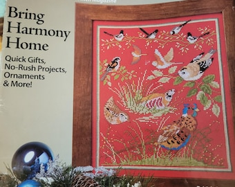 Just Cross Stitch Magazine Dec 2016 Used Condition. Free Shipping.