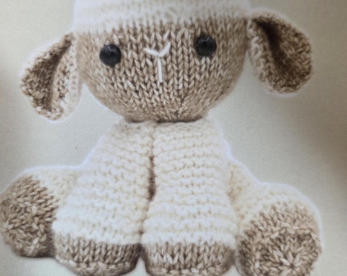 Lore Lamb Knitting Kit. New Condition. FREE SHIPPING.