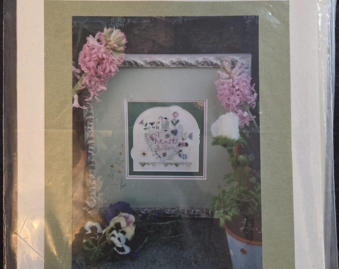 Bush My Hearts Garden Cross Stitch Pattern. FREE SHIPPING. Used Condition.