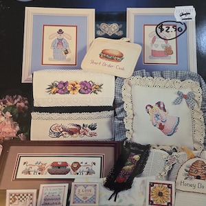 Cross My Heart This and That Cross Stitch Pattern. FREE SHIPPING. Used Condition.