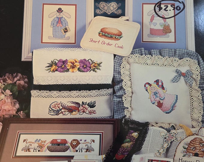 Cross My Heart This and That Cross Stitch Pattern. FREE SHIPPING. Used Condition.