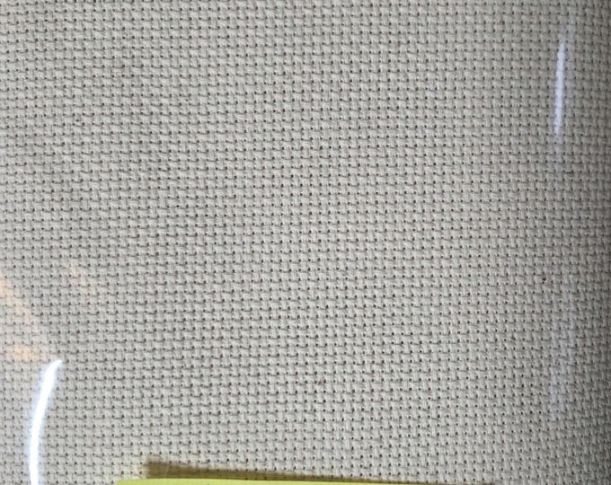 14ct 15"x18" Charlescraft Aida Gold Standard Natural.FREE SHIPPING.