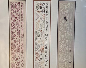 Monasterium Design Willies Quaker Band Cross Stitch Pattern. Free Shipping. New Condition.