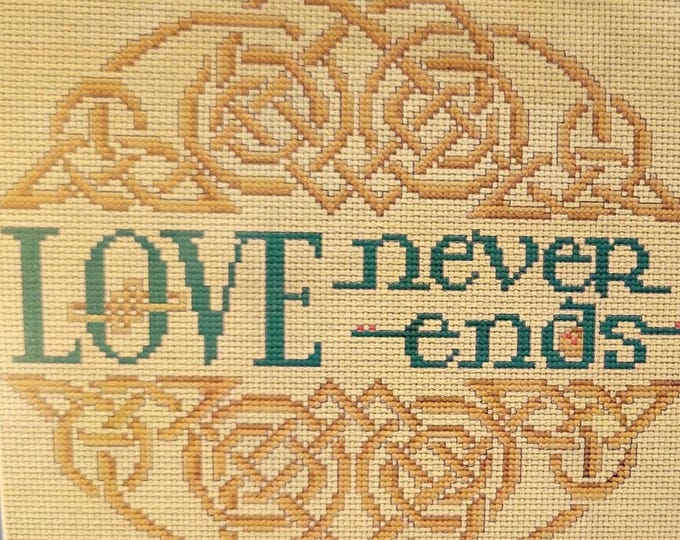 Great Bear Canada The Wedding Gift Celtic Cross Stitch Pattern. FREE SHIPPING.
