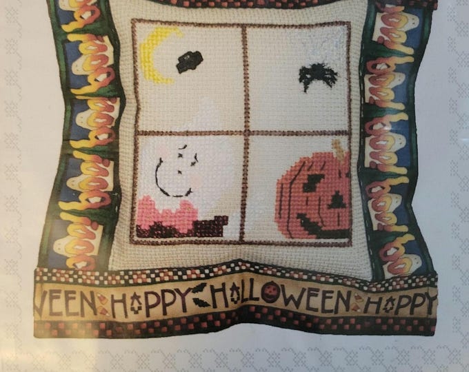 Stitchworks Haunted Window Series #1 Cross Stitch Pattern. Free Shipping. Good Condition.