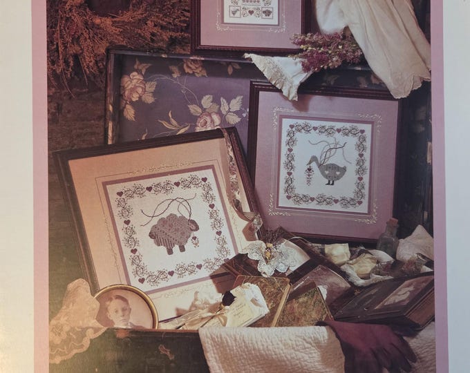 Bush Gentle Flock Cross Stitch Pattern. FREE SHIPPING. Used Condition.