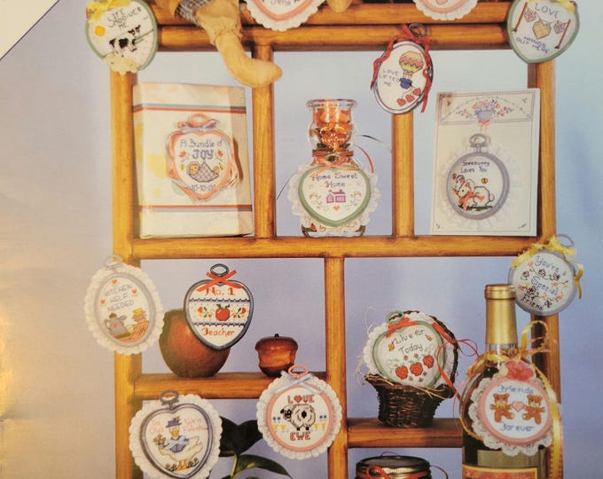 Starbright Icings 18 Everyday Ornaments Using Starbright Frames Cross Stitch Pattern. FREE SHIPPING.