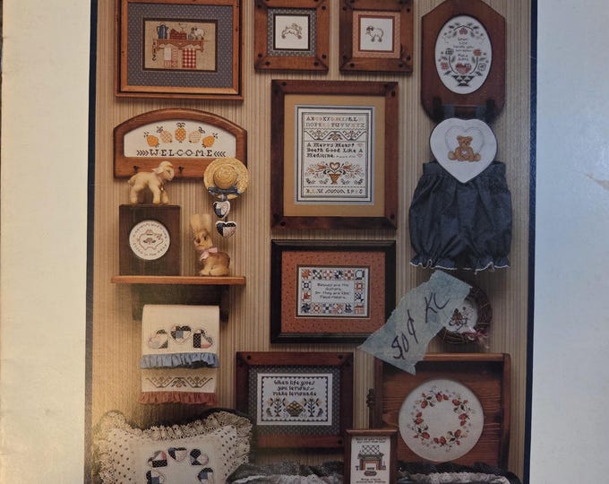 Graph It Arts Patchwork Hearts Cross Stitch Pattern. Free SHIPPING. Used Condition.