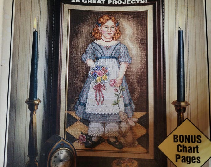 Cross Stitch and Country Crafts Magazine Mar/April 1992.FREE SHIPPING.