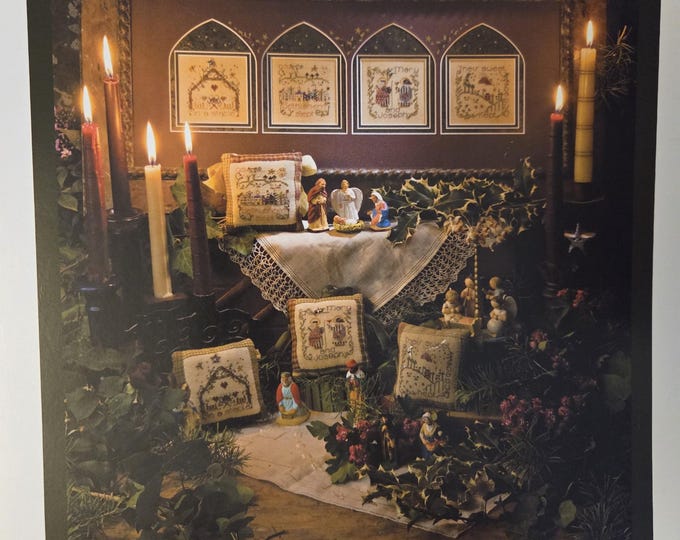 Bush In A Stable Cross Stitch Pattern. FREE SHIPPING. Preowned Used Condition.