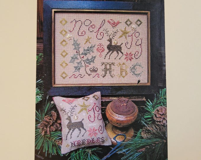 Homespun Elegance Holiday Samplings III Cross Stitch Pattern. Free Shipping. Used Condition.