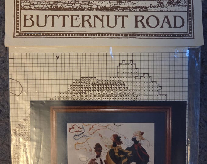 Butternut Road Catch The Wind Cross Stitch Pattern. Good Condition. Free Shipping.