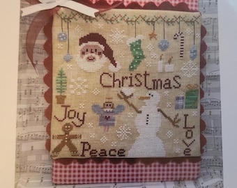 Romyscreations Christmas Joys Cross Stitch Pattern. Free Shipping. Good Condition.
