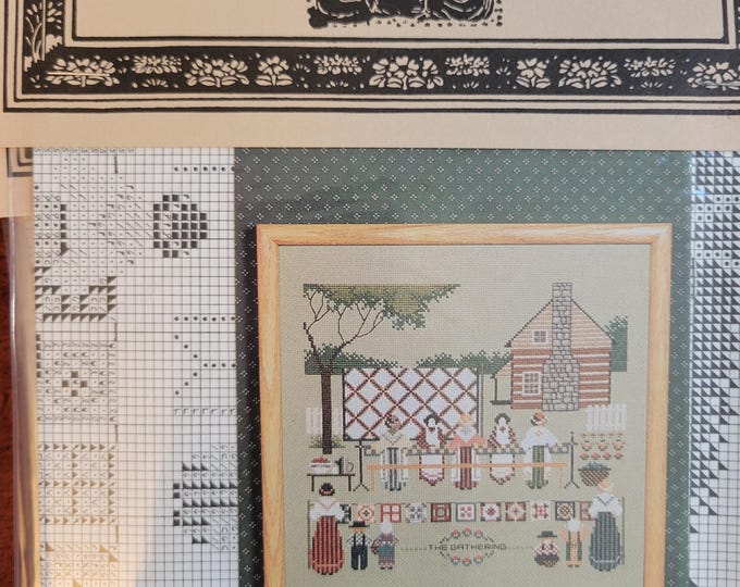 Told In A Garden Piecemakers II Cross Stitch Pattern. Good Condition. Free Shipping.