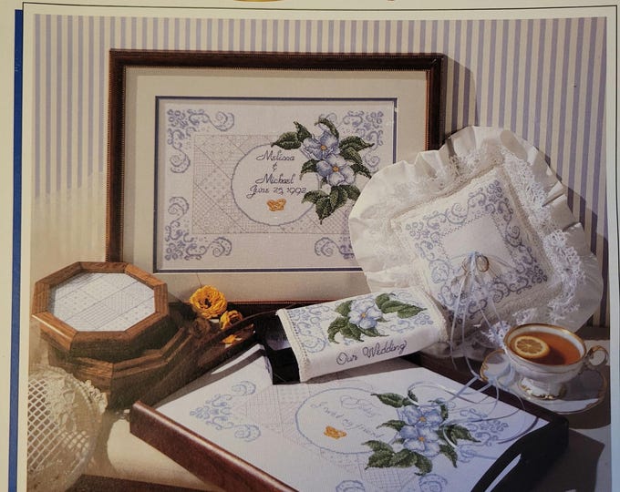 To Have and To Hold Cross Stitch Pattern. Free SHIPPING. Used Condition.