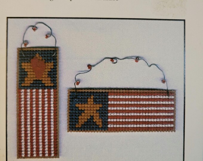 Long May They Wave Cross Stitch Pattern. FREE SHIPPING