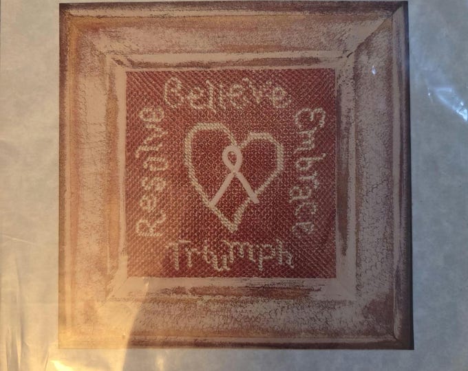 A Whimsical Element Bonnie's Heart Cross Stitch Pattern. FREE SHIPPING. Good Condition.