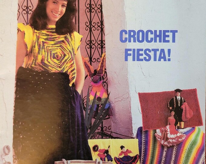 Annies Crochet Newsletter May - Jun 1987. No 27. FREE SHIPPING. Old Condition.