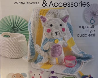 Annie's Crochet Kawaii Cuddlers & Accessories. FREE SHIPPING. New Condition.