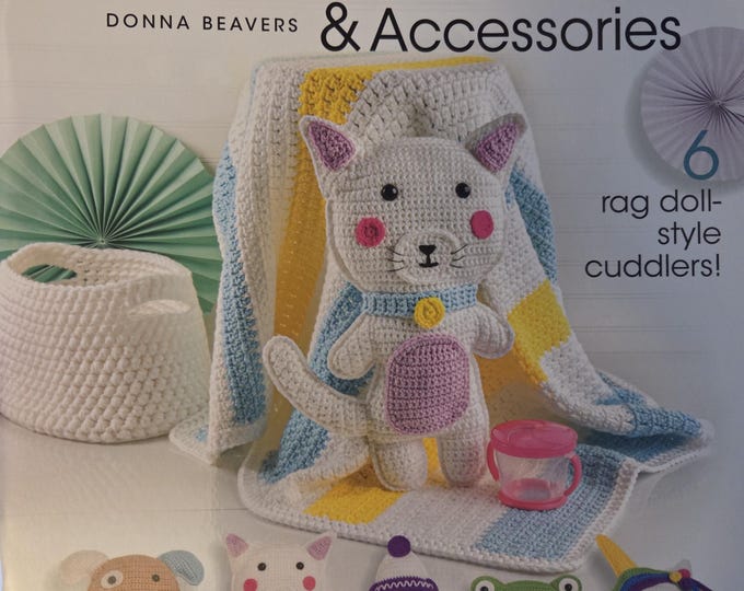 Annie's Crochet Kawaii Cuddlers & Accessories. FREE SHIPPING. New Condition.