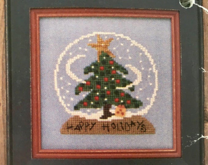 Bent Creek Christmas Counted Cross Stitch Kit. FREE SHIPPING. Repackaged in polybag.