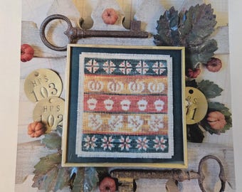 Hello Cozy Cross Stitch Pattern. FREE SHIPPING. Used Condition
