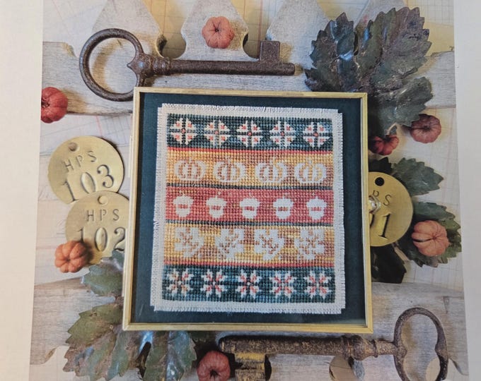 Hello Cozy Cross Stitch Pattern. FREE SHIPPING. Used Condition
