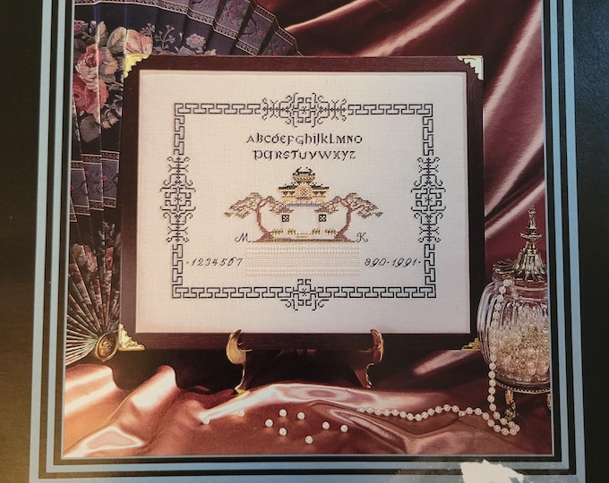 Oriental Stitches Cross Stitch Pattern. Free SHIPPING. Used Condition