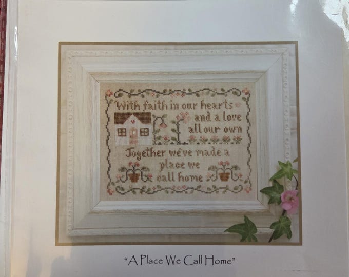 Country Cottage Needleworks A Place We Call Home Cross Stitch Pattern. FREE Shipping. Good Condition.