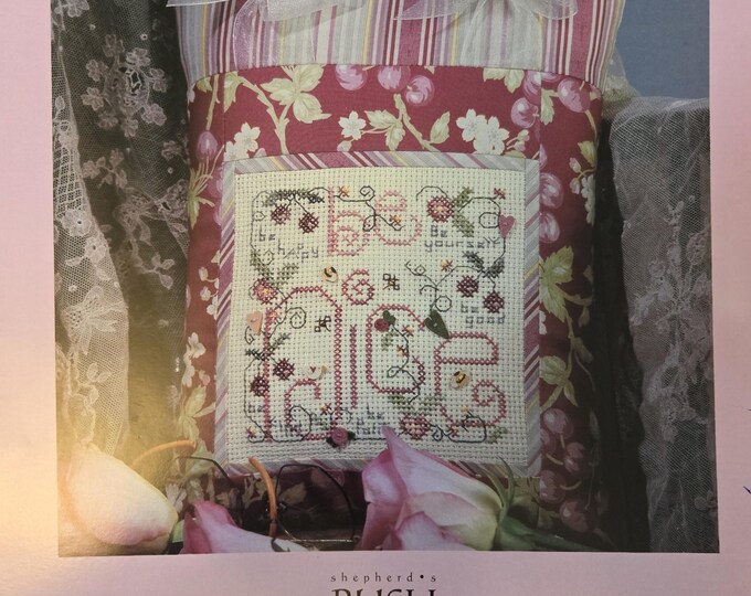 Bush Be Nice Cross Stitch Pattern. FREE SHIPPING. Used Condition.