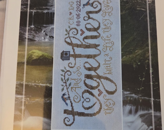Silver Creek Samplers Built on Love Cross Stitch Pattern. FREE SHIPPING. Good Condition