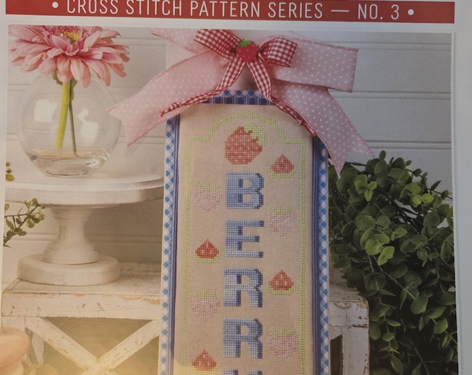 Its Sew Emma Berry Mini Simply Signs Cross Stitch Pattern. Free Shipping. Good Condition.