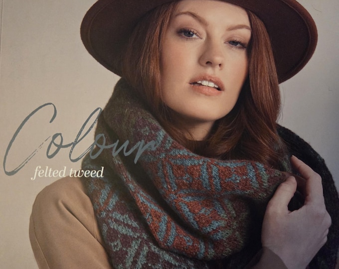 Rowan Colour Pattern Book. Estate Sale Like New Condition.