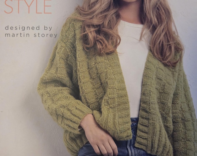 Easy Fleece Style by Martin Storey Pattern Book. Estate Sale Like New Condition.