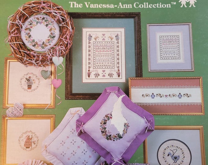 Leisure Arts Special Effects with Ribbons and Beads Cross Stitch Pattern. Free SHIPPING. Used Condition