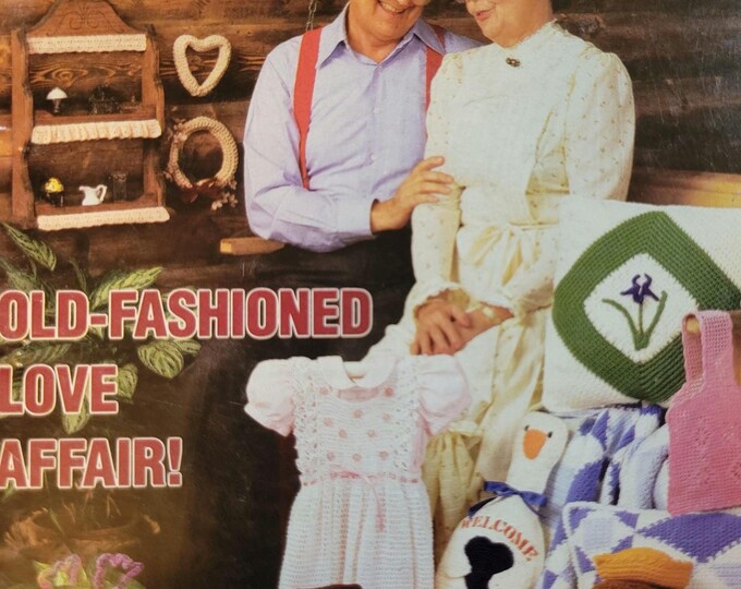 Annies Crochet Newsletter Mar - Apr 1987. No 26. FREE SHIPPING. Old Condition.