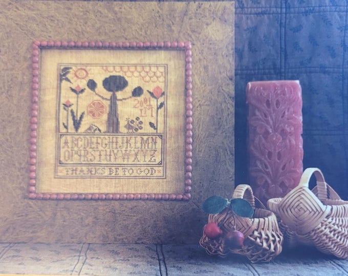Thanks Be To God Cross Stitch Pattern. FREE SHIPPING.