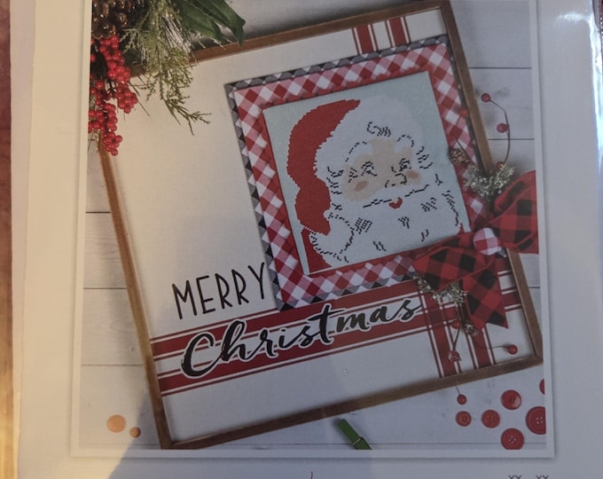 Its Sew Emma Santa Baby Cross Stitch Pattern. Free Shipping. Good Condition.